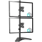ONKRON Dual Monitor Stand for 13''-32'' Screens up to 8 kg, Black