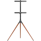 ONKRON Tripod Easel TV Stand for 32” – 65 Inch LED LCD OLED Screens up to 35 kg, Black
