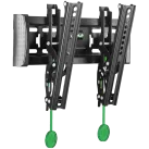 ONKRON Tilting TV Wall Mount for 17 to 43-inch Flat Panel TVs Digital Panels 36,4 kg, Black