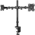 ONKRON Dual Monitor Stand for 13''-32'' Screens up to 8 kg, Black