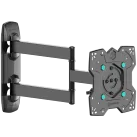 ONKRON TV WALL MOUNT BRACKET FOR 17” – 43 INCH LCD LED OLED SCREENS, BLACK