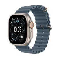 Apple Watch Ultra 3, 49mm, Ocean kəmər "Anchor Blue", Natural
