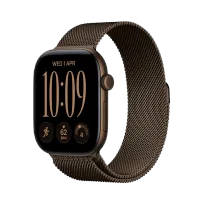 Apple Watch Series 12 GPS, Milanese Loop, 42mm, Dark Bronze