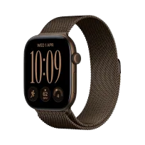 Apple Watch Series 12 GPS, 42mm, Milanese Loop, Dark Bronze