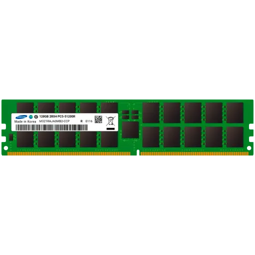 SAMSUNG 128GB DDR5 6400MHz CL52 ECC RDIMM 2Rx4