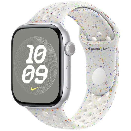 46mm Pure Platinum Nike Sport Band - M/L