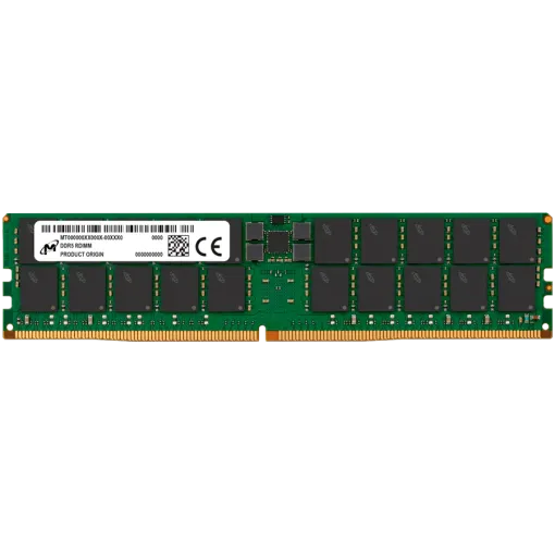 Micron DDR5 RDIMM 32GB 2Rx8 5600 CL46 (16Gbit) (Single Pack)