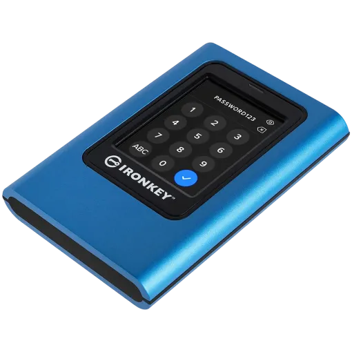 Kingston 960GB IronKey Vault Privacy 80 XTS-AES 256-bit Encrypted External SSD