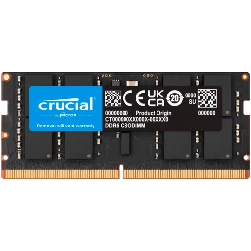Crucial 32GB DDR5-6400 CSODIMM CL52