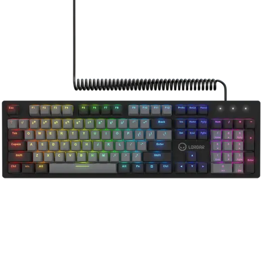 Advanced Azar 514 gaming keyboard black on the official site | LORGAR