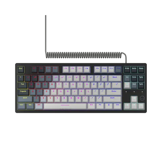 Advanced Azar 514 TKL gaming keyboard white on the official site | LORGAR