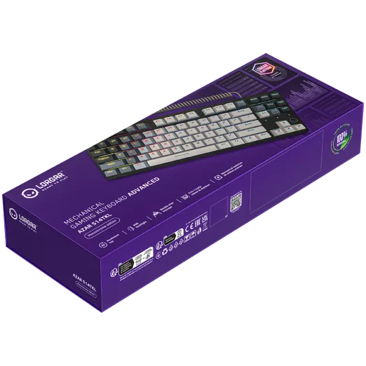 Advanced Azar 514 TKL gaming keyboard white on the official site | LORGAR