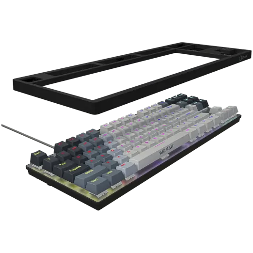 Advanced Azar 514 TKL gaming keyboard white on the official site | LORGAR
