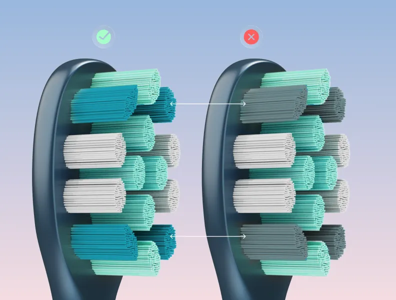 Предпазва от натрупване на бактерии