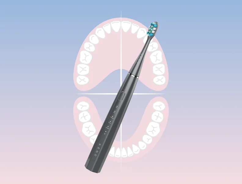 Напомняне за смяна на зоната на зъбите на 30 сек