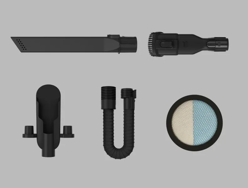 Useful accessories included