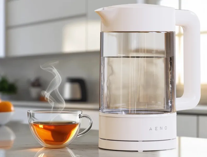 Auto power-off — boil-dry & overheat protection