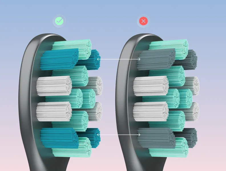 Предотвратява натрупване на бактерии