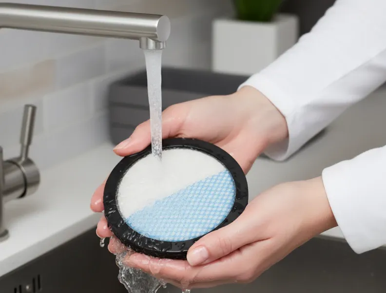 Washable filter for easy maintenance
