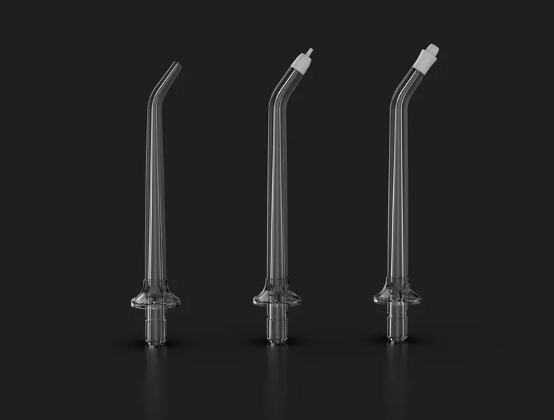 Súčasťou balenia sú trysky na všetky účely: Štandardná, ortodontická, parodontálna