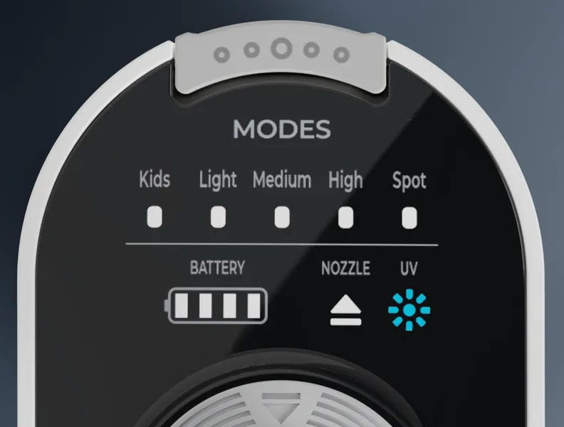 5 režimů čištění