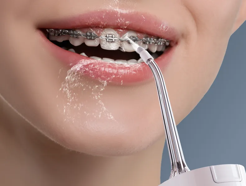 Ideální pro čištění rovnátek