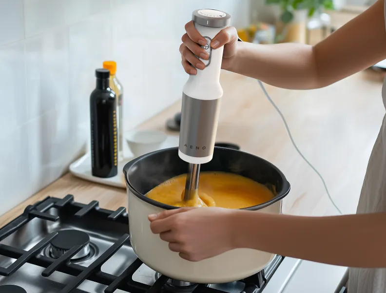 Kein Kunststoffkontakt mit Lebensmitteln