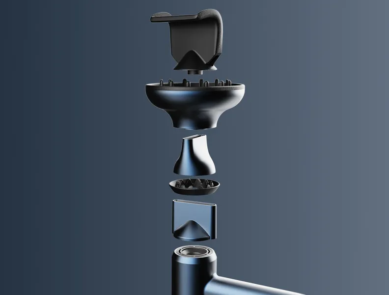 5 mágneses fúvókát tartalmaz