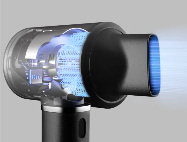 Sigurno za kosu: inteligentni NTC senzor sa termo-kontrolom