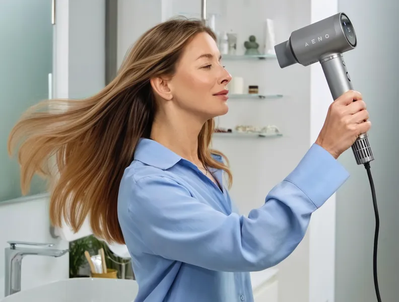 Gyors szárítás: erőteljes légáramlás