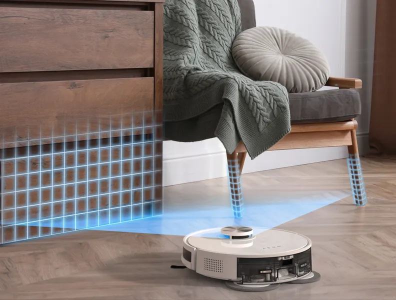 Presné mapovanie miestnosti s 20 senzormi a LiDAR