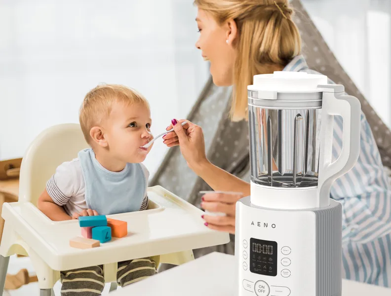 2 az 1-ben bébiétel főzés és pépesítés