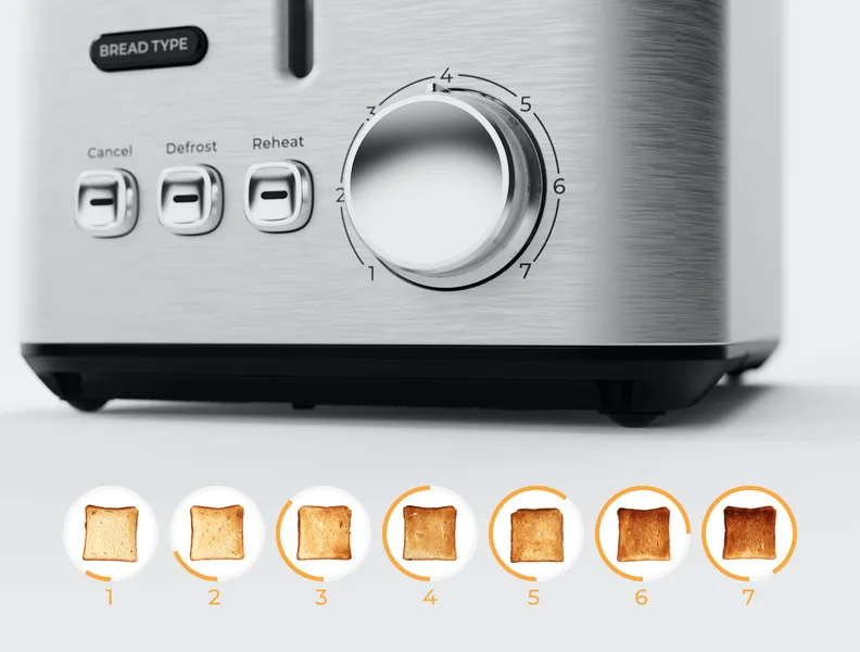 Идеально поджаренный хлеб каждый раз: 7 уровней поджаривания