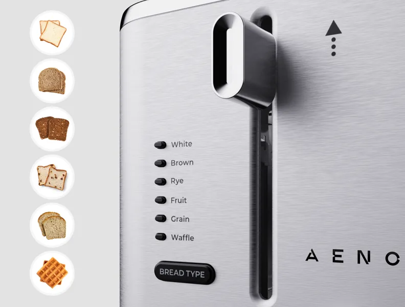 Универсальный: 6 предустановленных режимов для разных видов хлеба