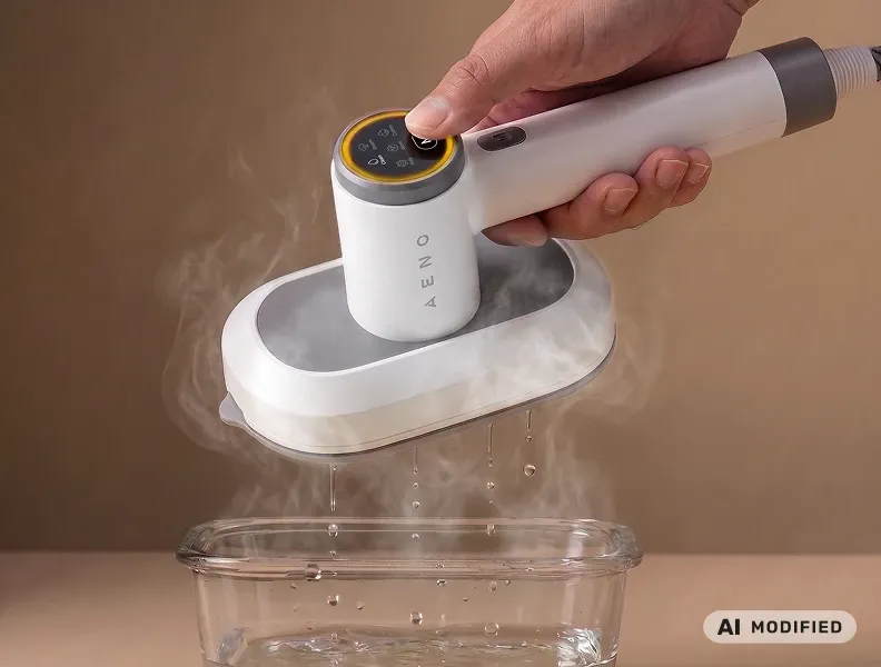 Self-cleaning system keeps steam powerful