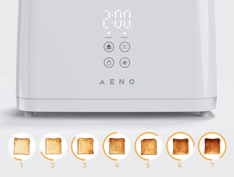 Internet Toster AENO toster ATS0002W, 930 W, bijeli | Tosteri | Mali kućanski aparati ...