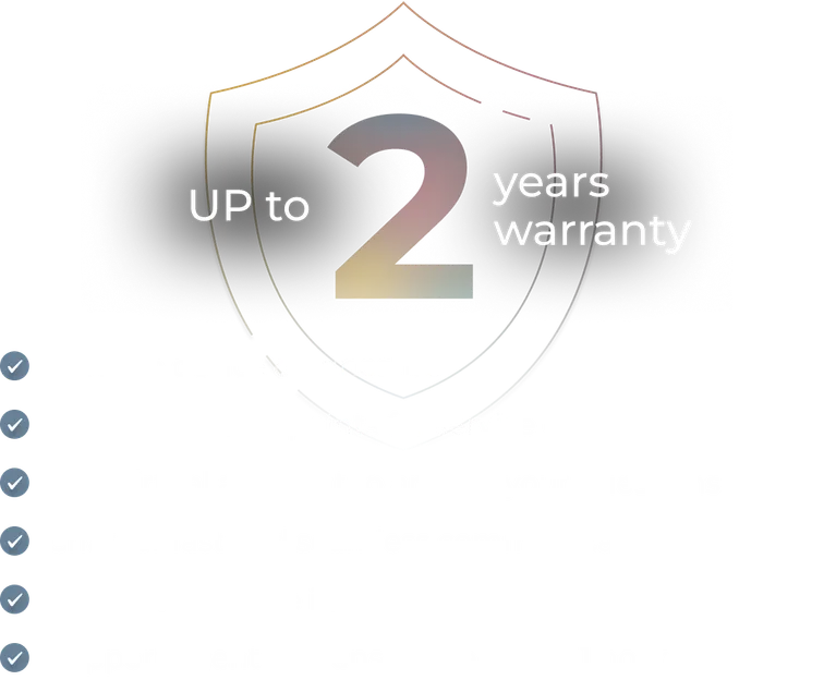 We ensure the quality of manufacturing, we are confident of the reliability of each AENO device. If you have any issues, please reach the nearest service centre.