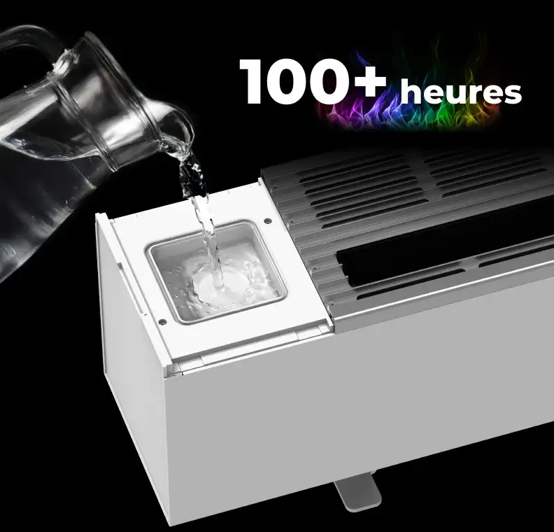 Profitez d’un long moment chaleureux au coin du feu