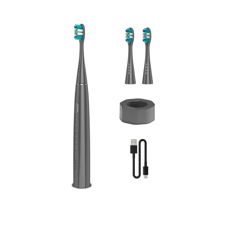 Звукова четка за зъби AENO DB10 (Сива) image 2