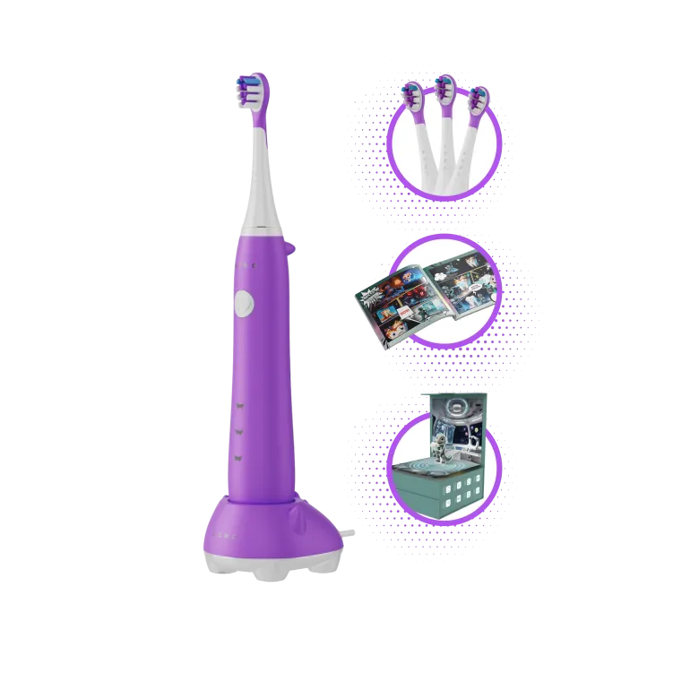 Szczoteczka soniczna AENO DB9 (Fioletowa) image 1