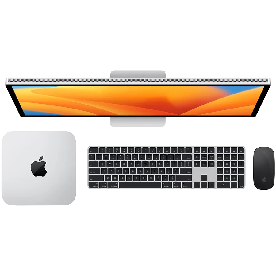 Mac mini: Apple M2 Pro chip with 10-core CPU and 16-core GPU