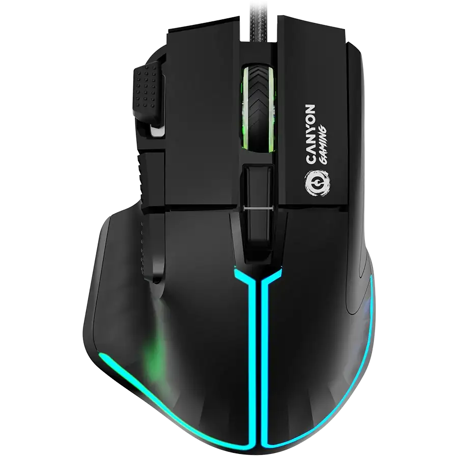 CANYON mouse Fortnax GM-636 RGB 9buttons Wired Black