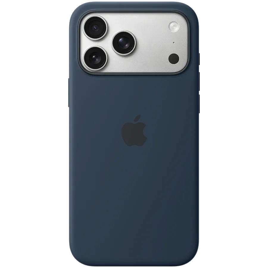 Apple Case Silicone Case with MagSafe Midnight for iPhone 17 Pro Max – photo