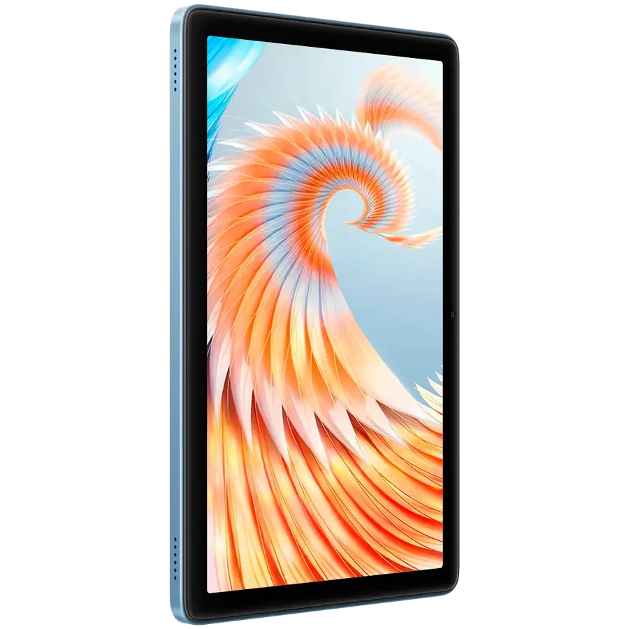Front and rear view of the OSCAL Pad 9 LTE tablet