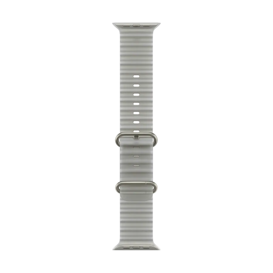 Apple Ocean Band Ремешок для Apple Watch 44/45/46/49 mm, Размер Универсальный размер, Translucent Grey – photo 1