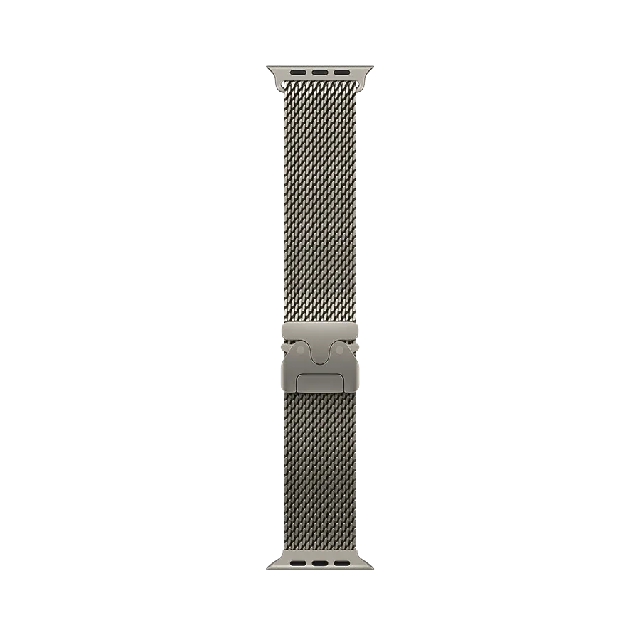 Apple Milanese Loop Білезік үшін Apple Watch 44/45/46/49 mm, Өлшемі S, Табиғи – photo 1