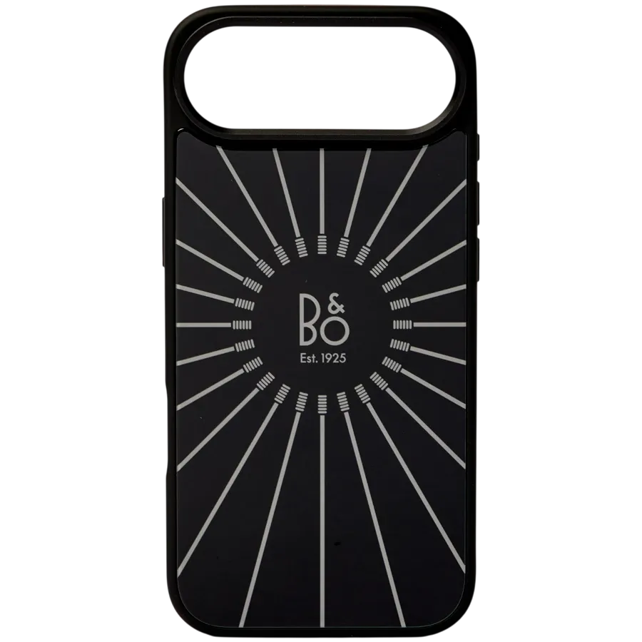 Чехол Bang & Olufsen стеклянная версия с MagSafe для iPhone Air, Черный антрацит – photo 1