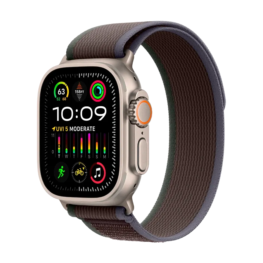 Apple Watch Ultra Series 2 GPS + Cellular,  Blue/Black Trail Loop, M/L, 49mm, Natural – photo 1