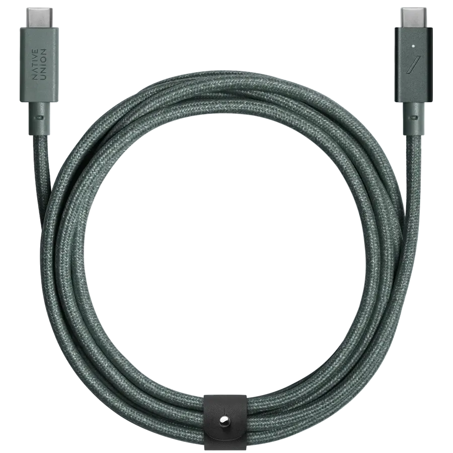 NATIVE UNION Кабель USB-C , Зеленый, 2.4м – photo