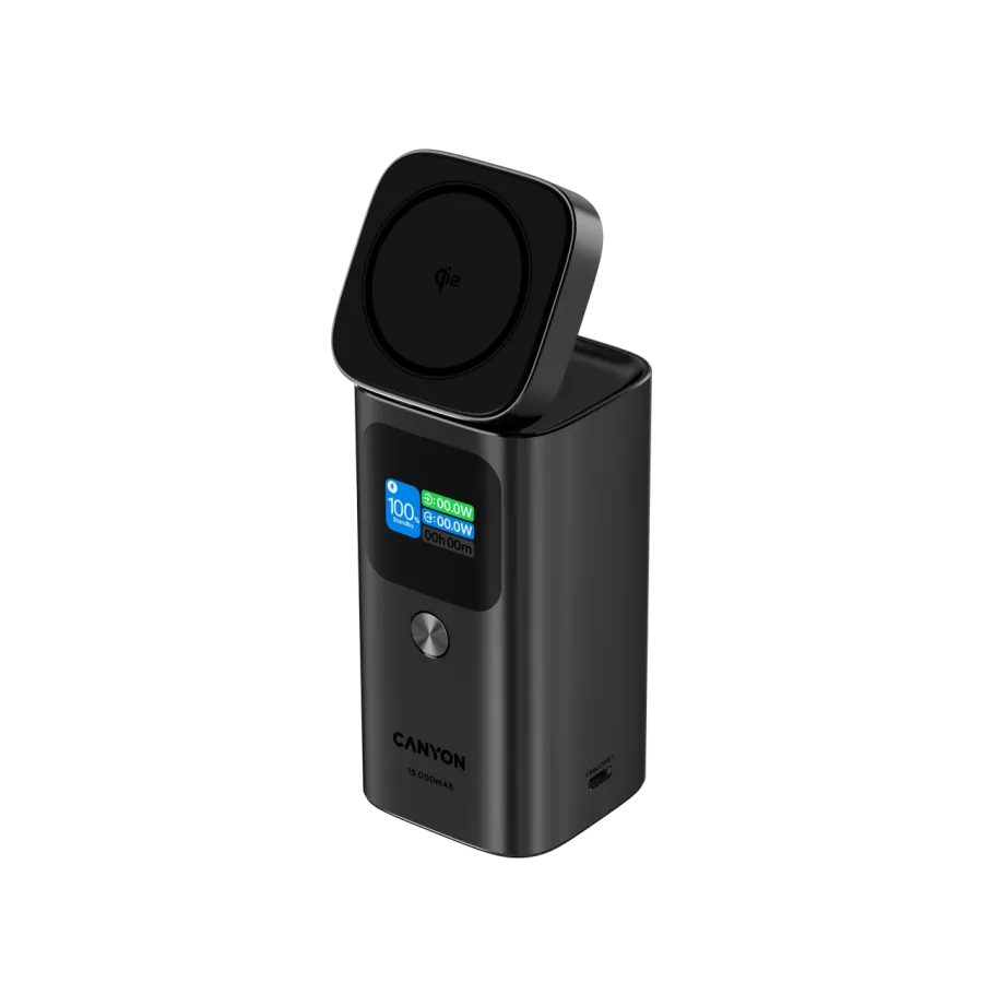 CANYON Power Bank, Dark Gray – photo 1